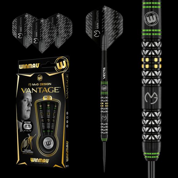 Winmau Michael van Gerwen Vantage 90% Steel Tip Darts