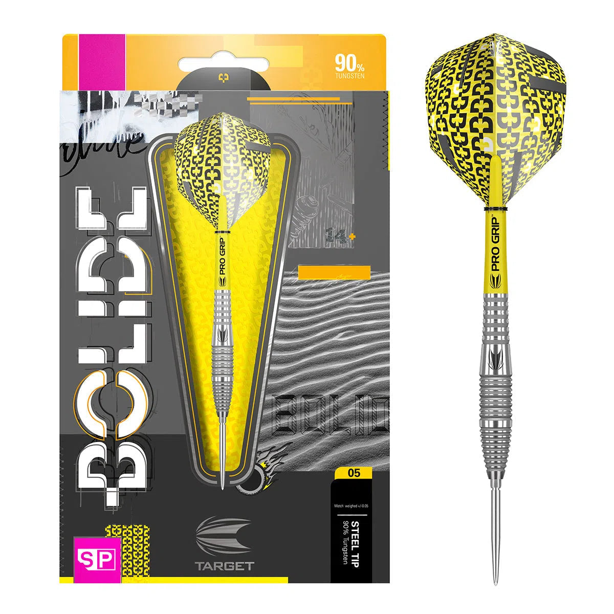 Target Darts Bolide 05 90% Tungsten Steel Tip Darts