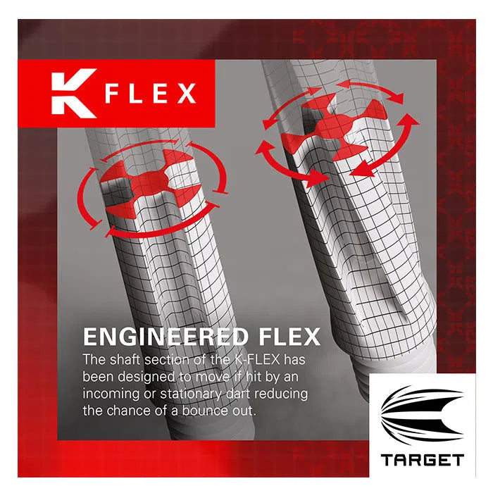 Target Darts K-Flex Flight System No2 - White