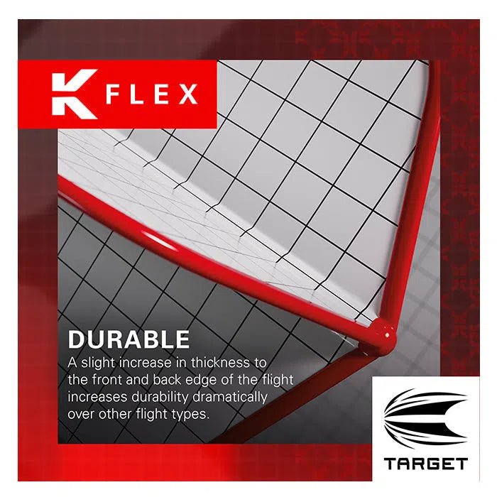 Target Darts K-Flex Flight System No2 - White