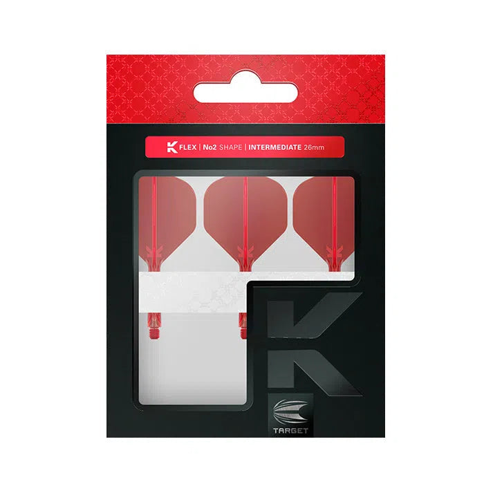 Target Darts K-Flex Flight System No2 - Red