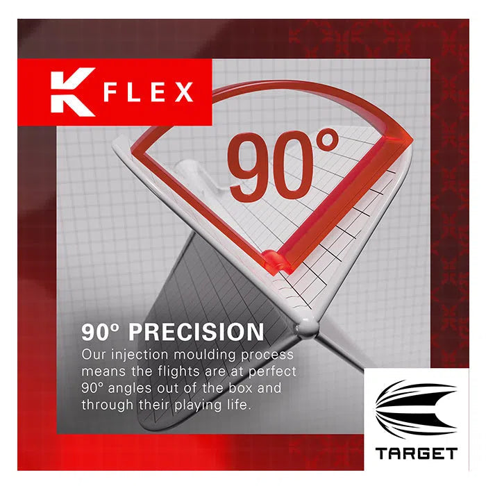 Target Darts K-Flex Flight System No2 - Black