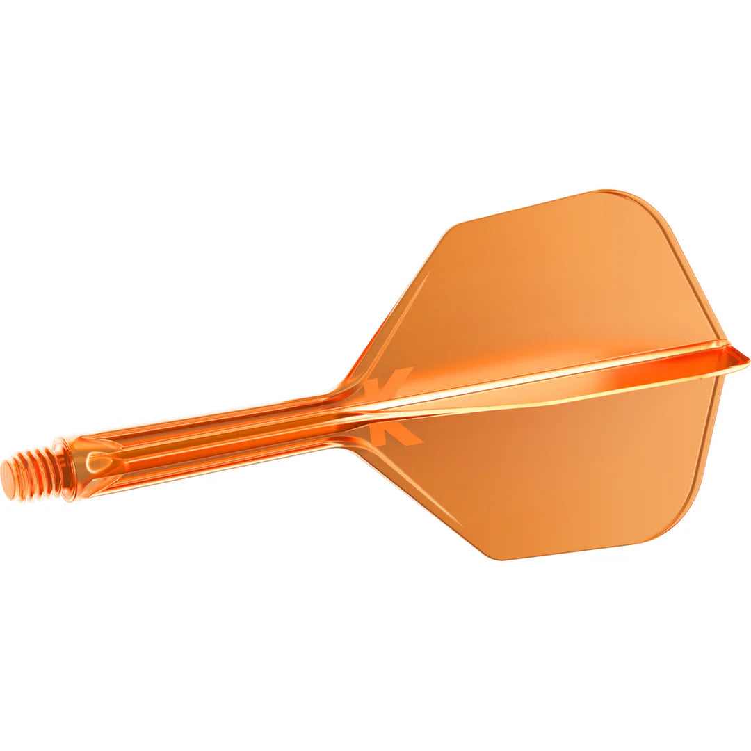 Target Darts K-Flex Flight System No2 - Neon Orange