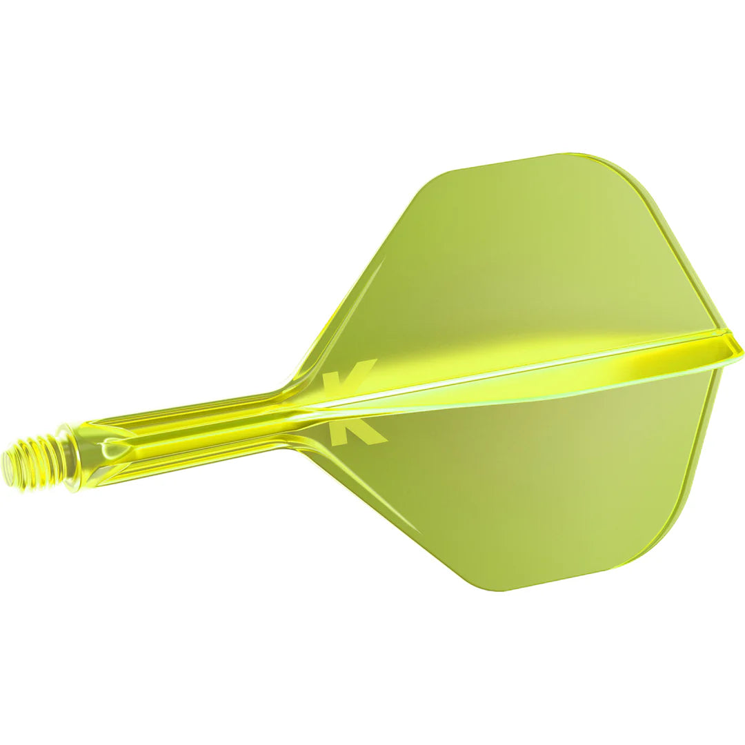 Target Darts K-Flex Flight System No2 - Neon Yellow