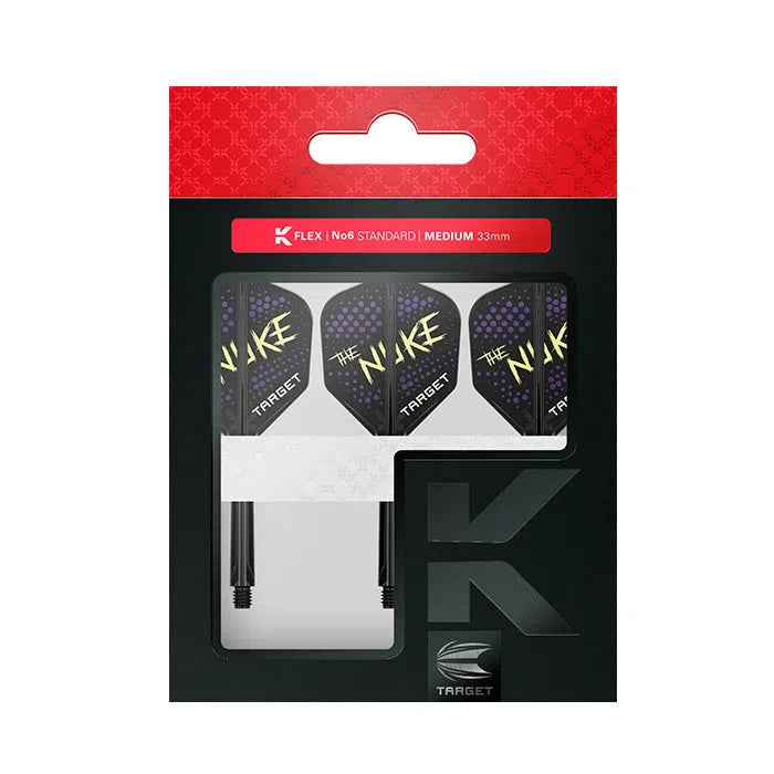 Target Darts Luke 'The Nuke' Littler K-Flex Flight System No6