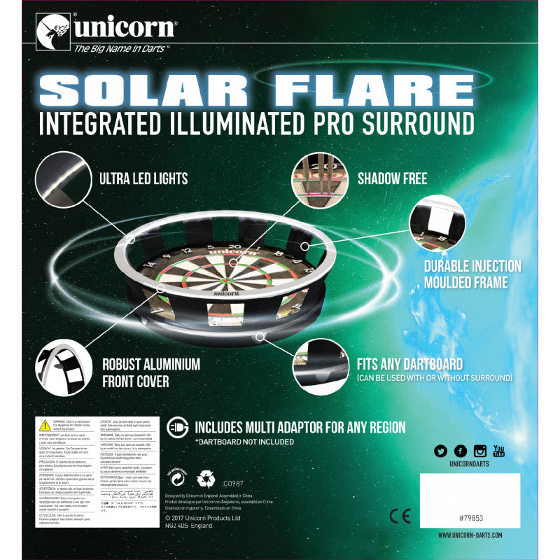 Unicorn Integrated Illuminated Pro Lighting System - Solar Flare