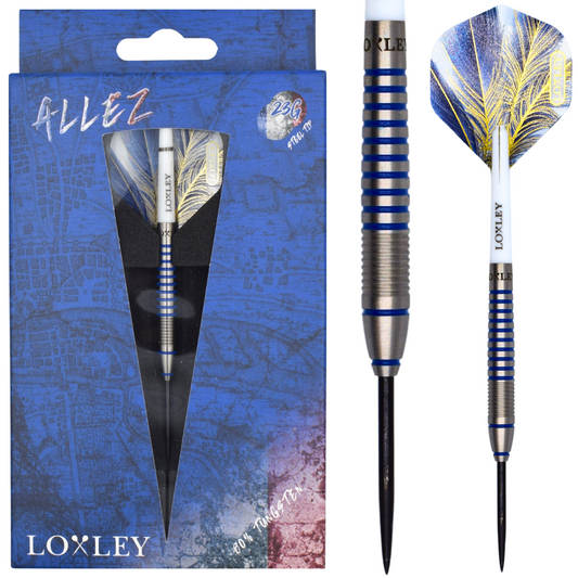 Loxley Allez 80% Tungsten Steel Tip Darts