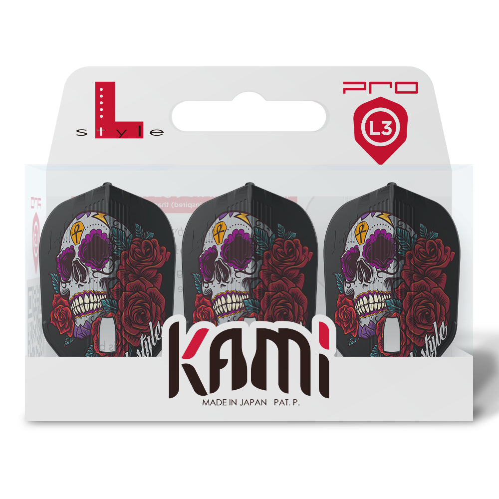 L-Style L3 PRO KAMI (No6) Anastasia Dobromyslova v4 Small Standard Flights - Black