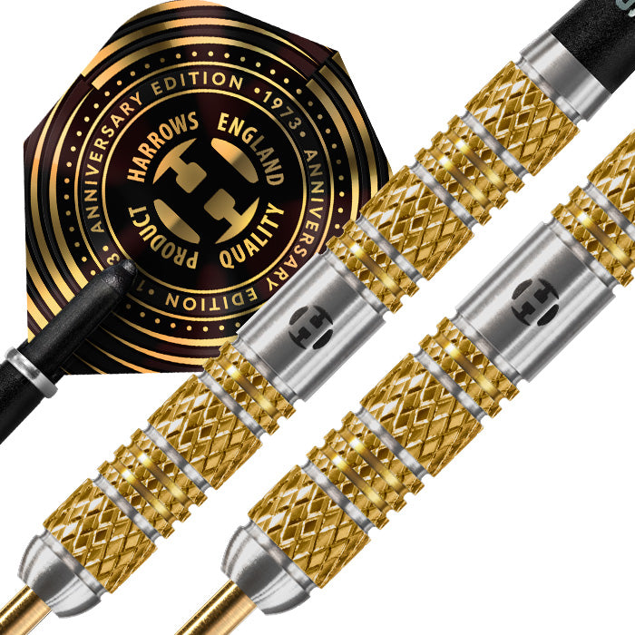 Harrows Atlantis Anniversary Edition 95% Tungsten Steel Tip Darts