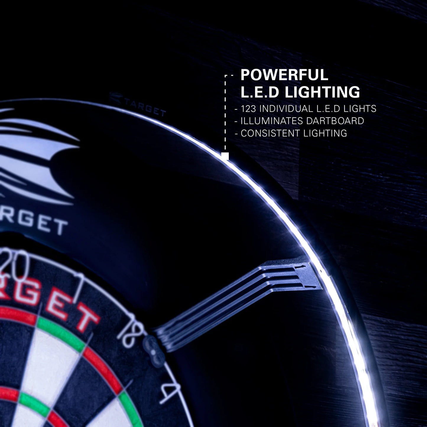 Target Darts Corona Dartboard Lighting System