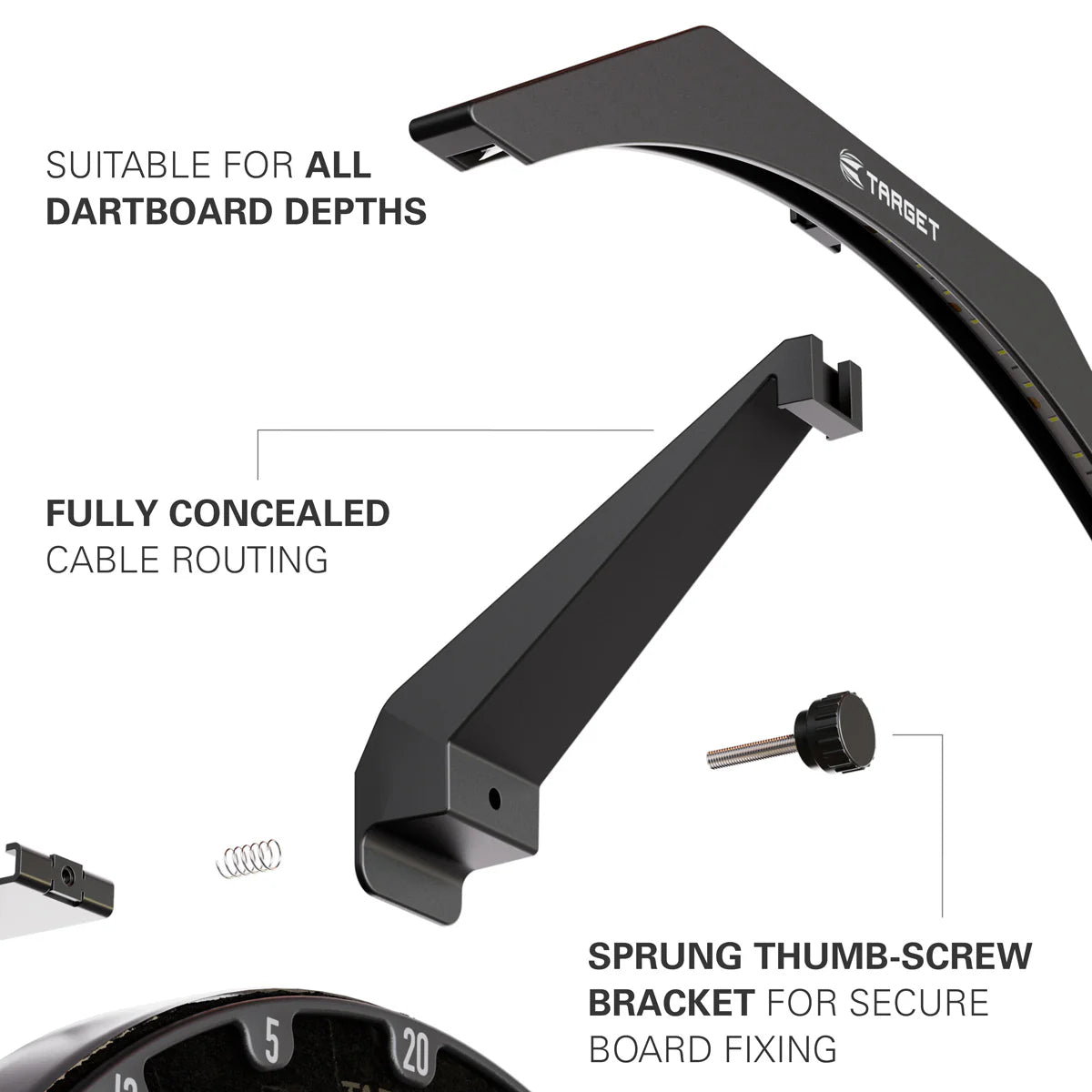 Target Darts Arc V2 Dartboard Lighting System