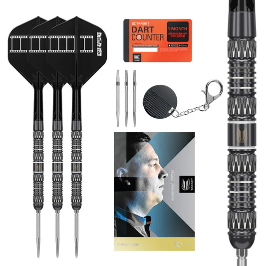 Target Darts Chris Dobey 95k 95% Tungsten SP Steel Tip Darts