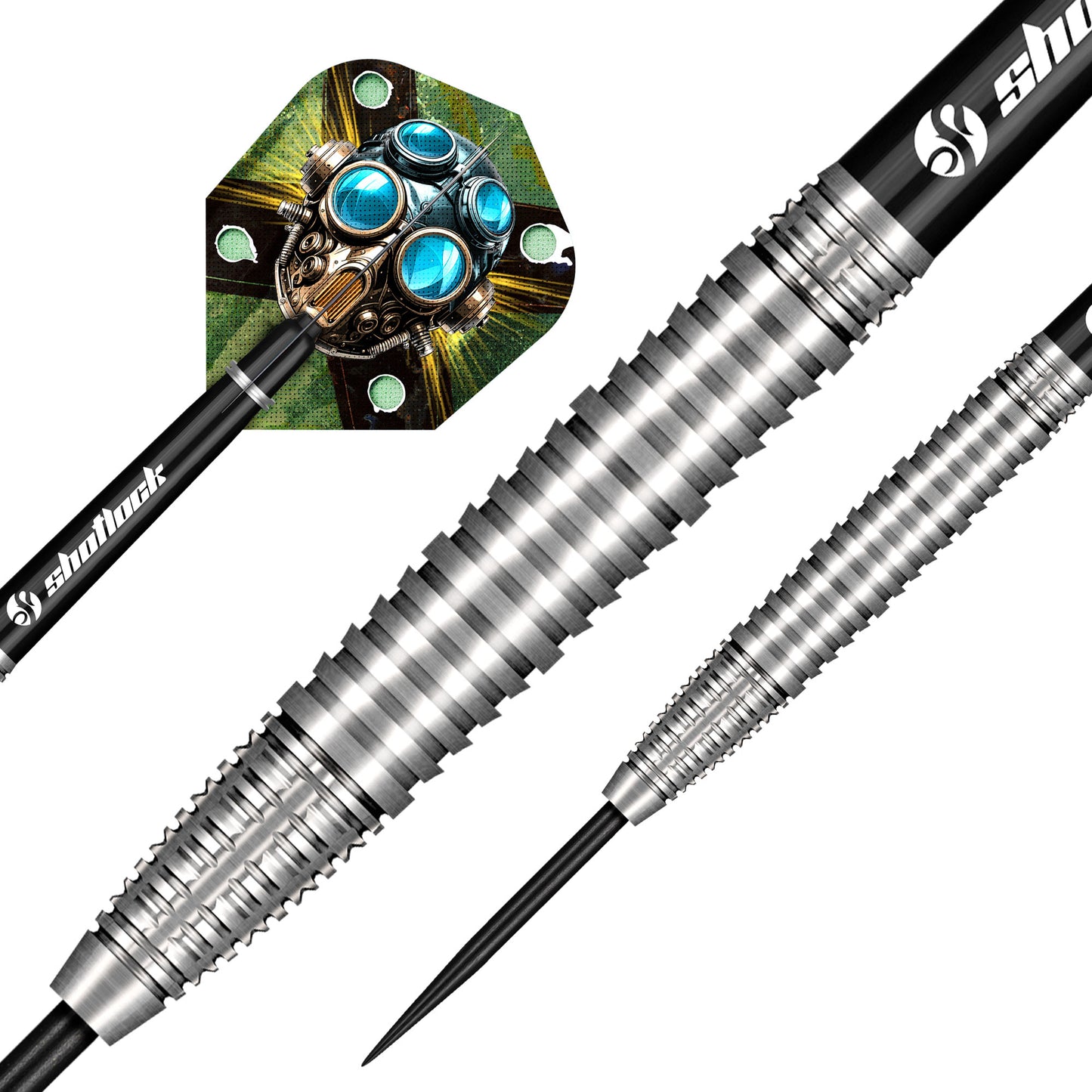 Shot Darts Badlands Krush Steel Tip Darts 90% Tungsten