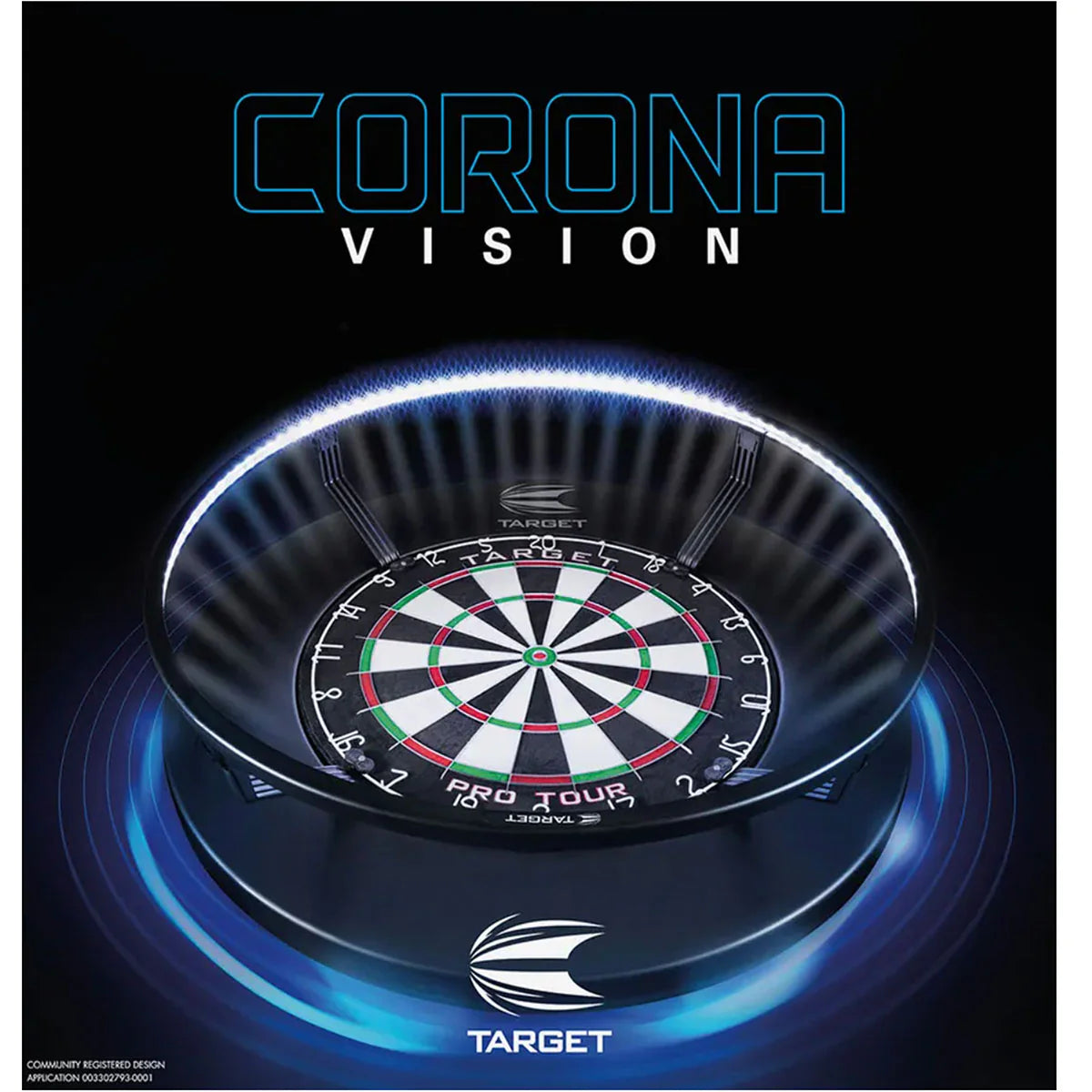 Target Darts Corona Dartboard Lighting System