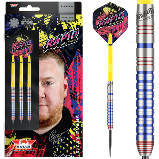 Bull's NL Ricky Evans 90% Tungsten Steel Tip Darts