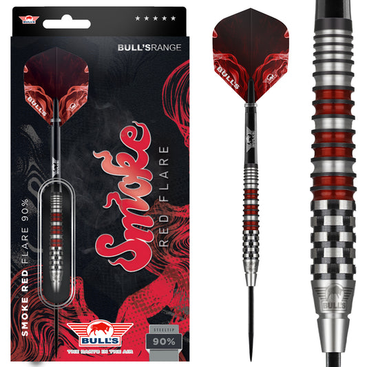 Bull's NL Smoke Red A 90% Tungsten Steel Tip Darts