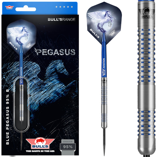 Bull's NL Blue Pegasus B 95% Tungsten Steel Tip Darts
