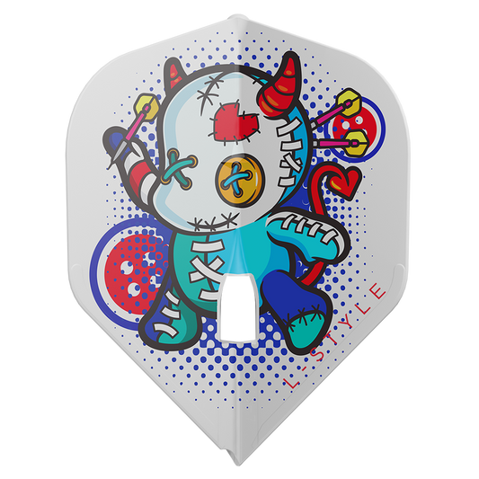 L-Style L1 PRO (No2) Carole Frison Standard Flights - White