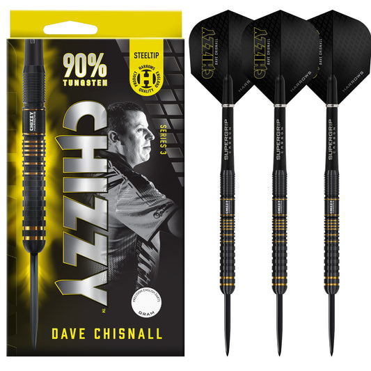 Harrows Chizzy Series 3 90% Tungsten Steel Tip Darts