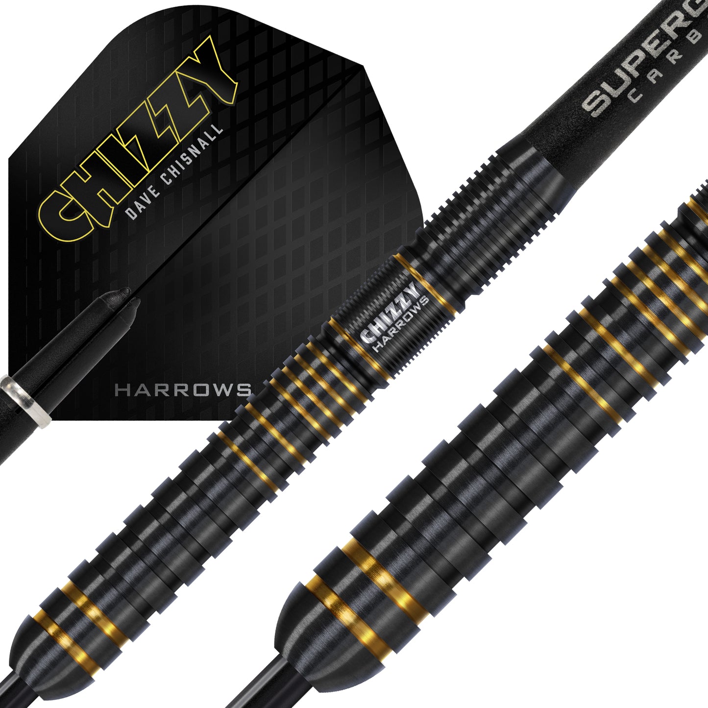 Harrows Chizzy Series 3 90% Tungsten Steel Tip Darts