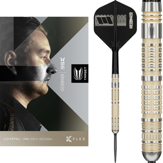 Target Darts Dimitri Van den Bergh 95K SP Steel Tip Darts