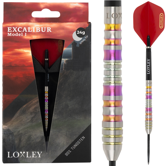 Loxley Excalibur Model 1 95% Tungsten Steel Tip Darts