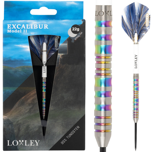 Loxley Excalibur Model 2 95% Tungsten Steel Tip Darts