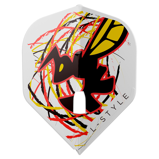L-Style L1 PRO (No2) John Desreumaux v1 Standard Flights - White