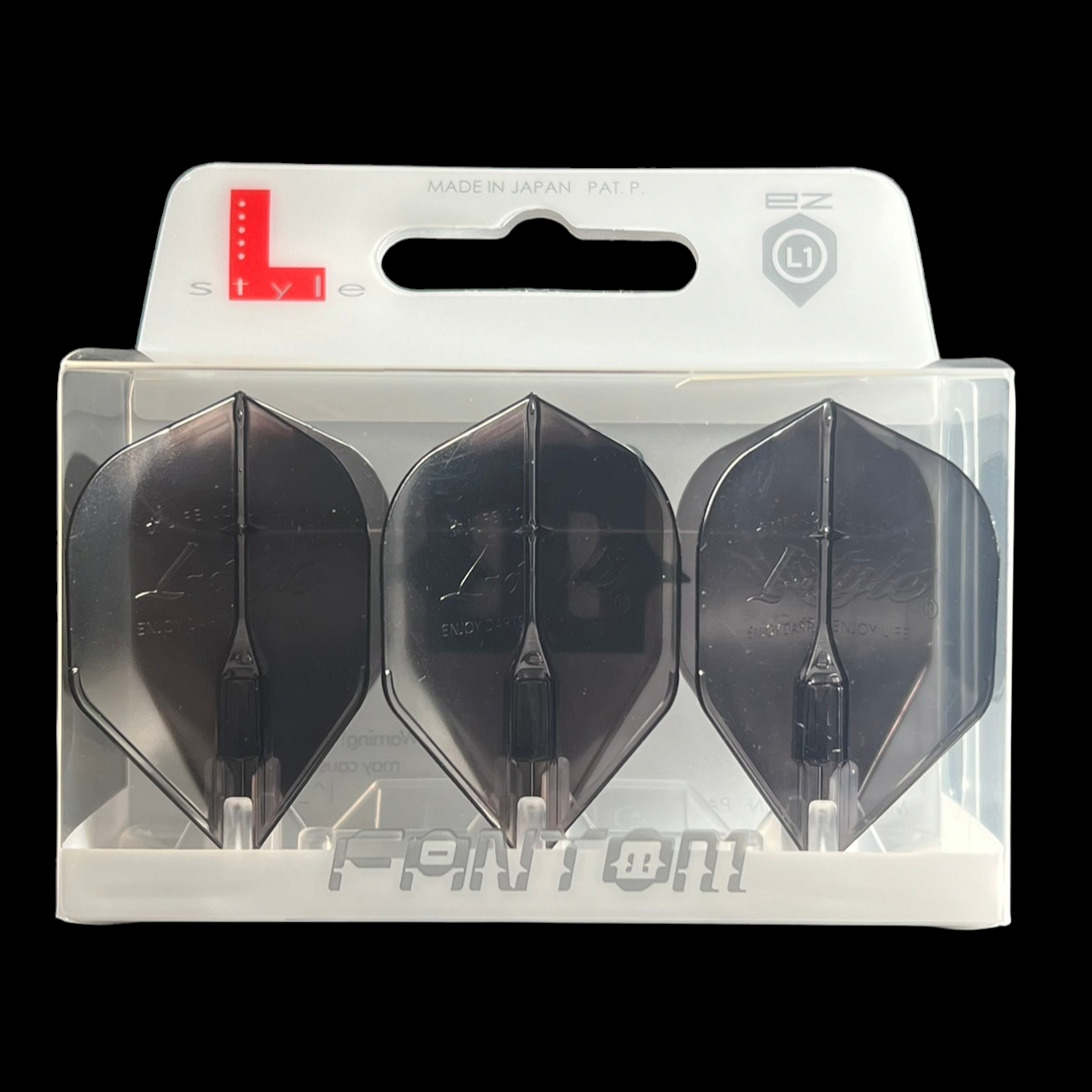 L-Style L1EZ (No2) FANTOM Standard Flights - Black