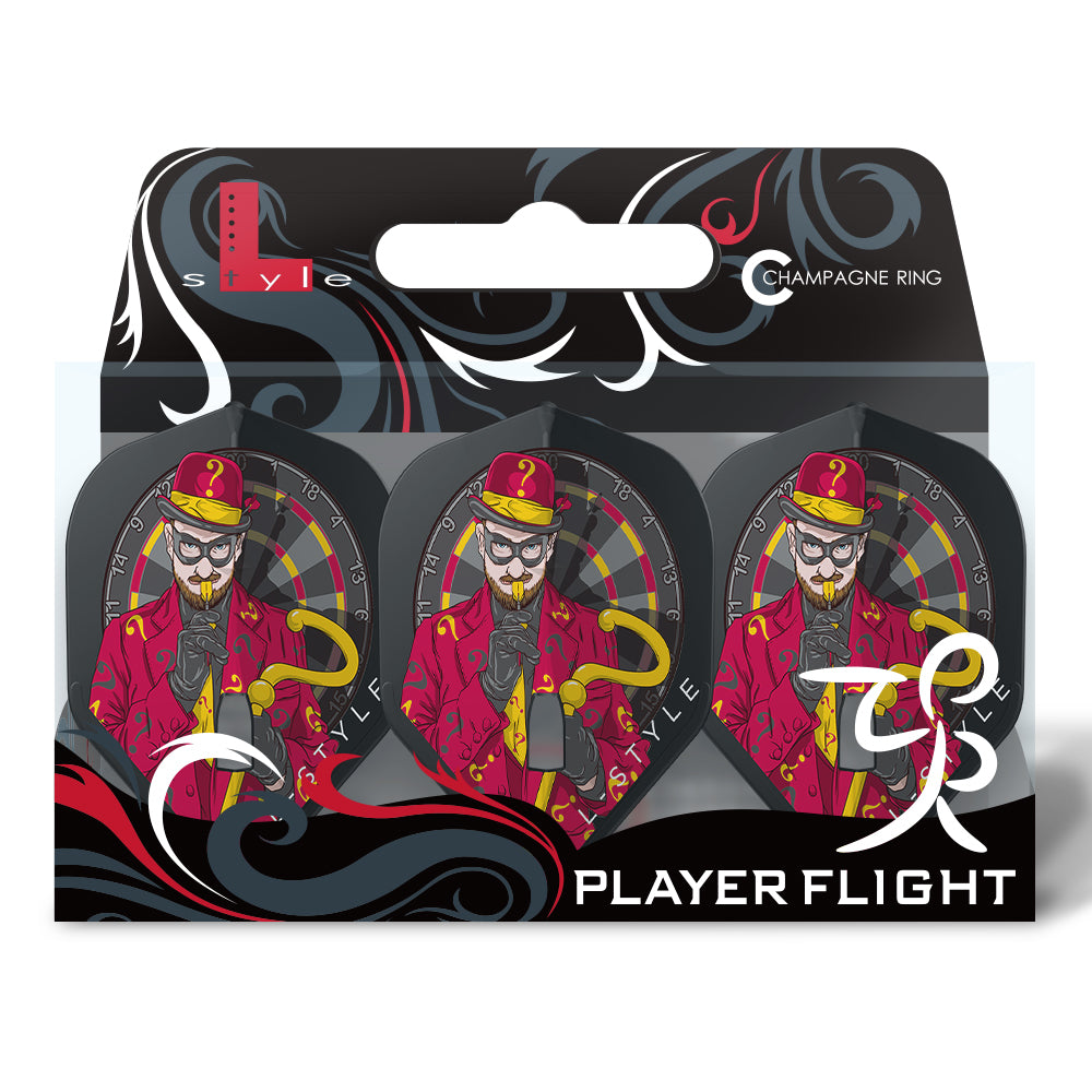 L-Style L1 PRO (No2) Brian Raman Standard Flights - Black