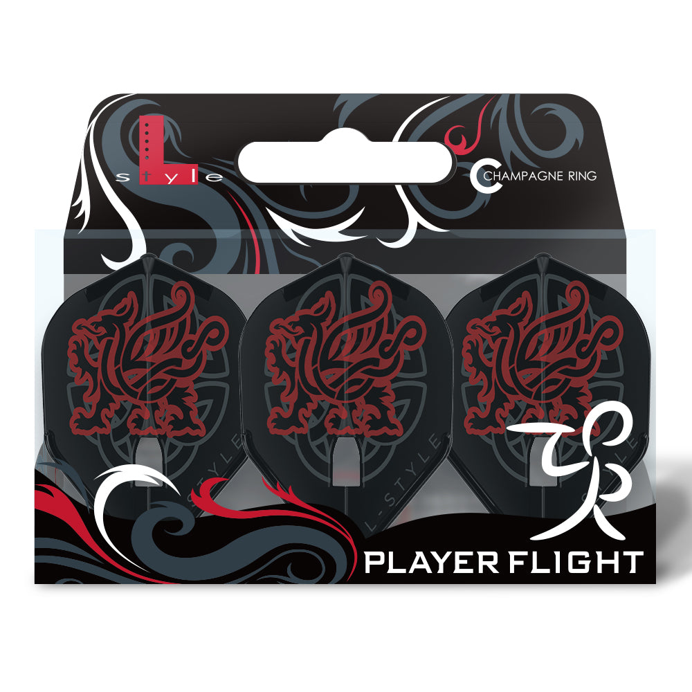 L-Style L1 PRO (No2) Jim Williams v2 Standard Flights - Black