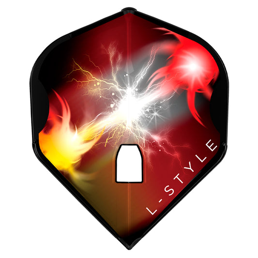 L-Style L1Pro (No2) Mensur Suljović 'Fusion' Standard Flights - Black
