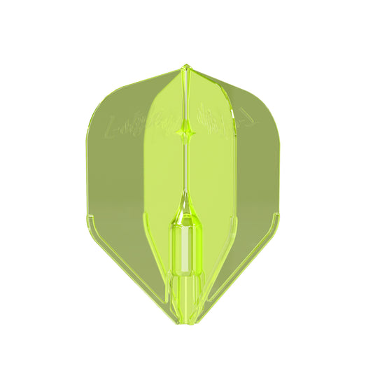 L-Style L3EZ (No6) FANTOM Small Standard Flights - Neon Yellow