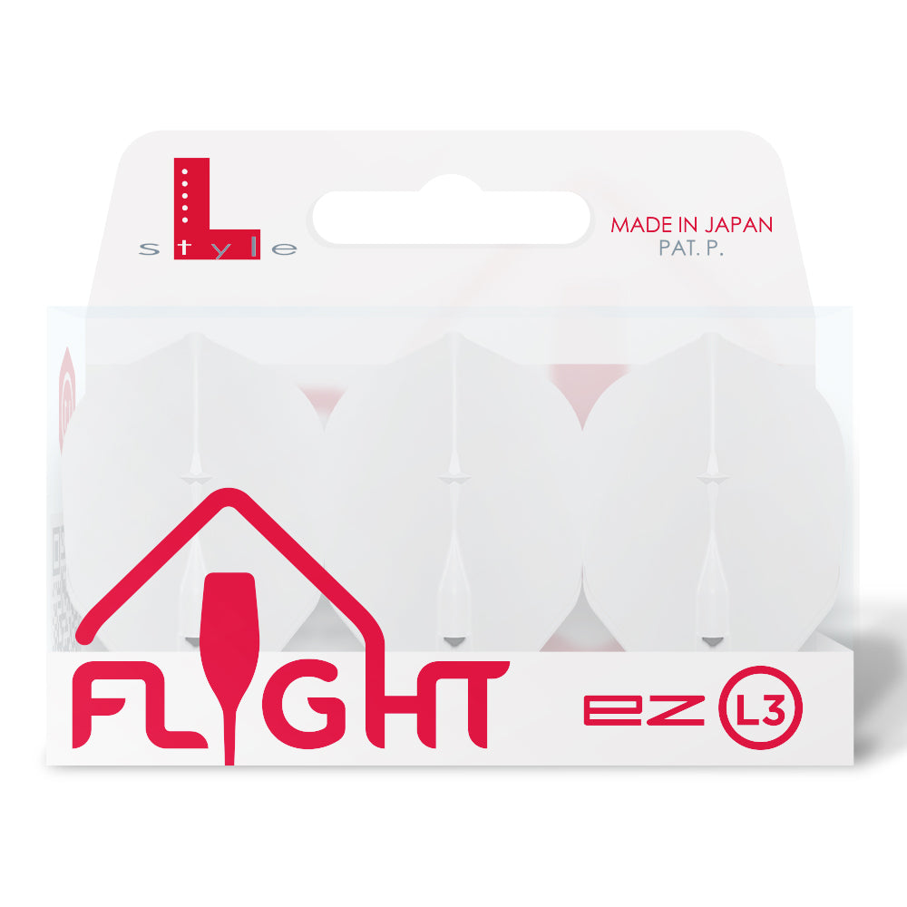 L-Style L3EZ (No6) Small Standard Flights - White