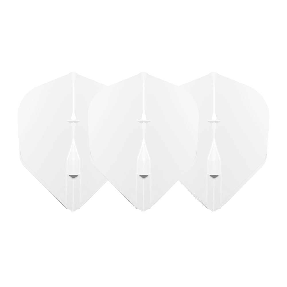 L-Style L3EZ (No6) Small Standard Flights - White