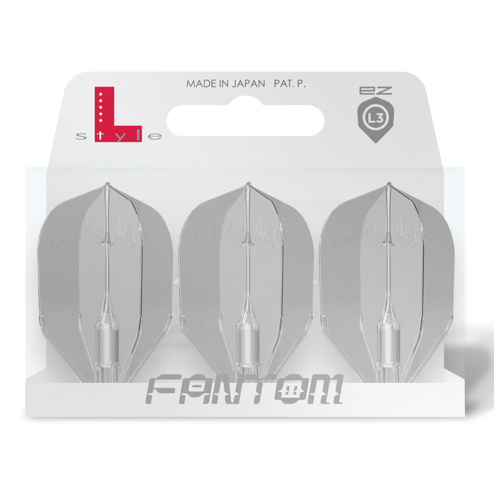 L-Style L3EZ (No6) FANTOM Small Standard Flights - Clear