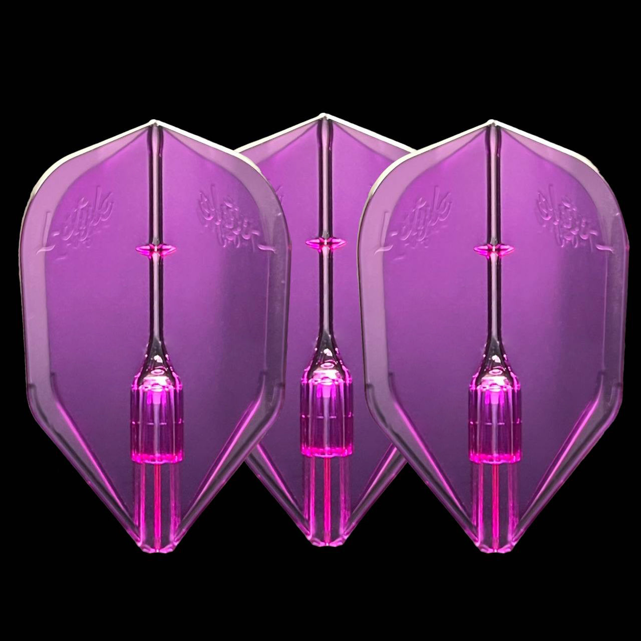 L-Style L3EZ (No6) FANTOM Small Standard Flights - Purple