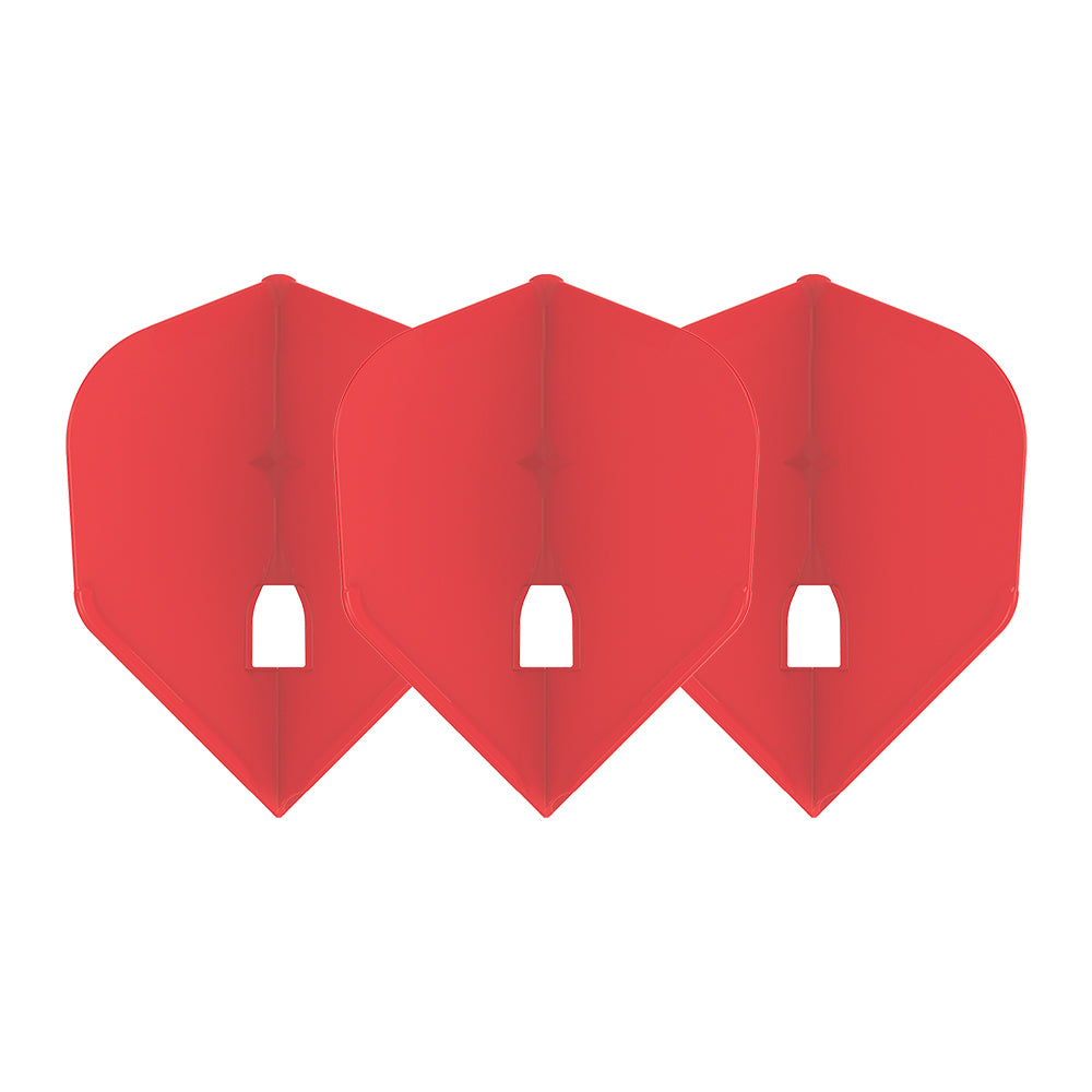 L-Style L3Pro (No6) Small Standard Flights - Red