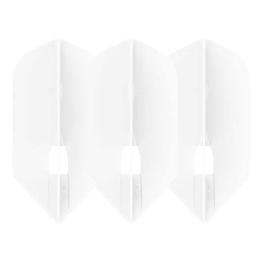 L-Style L6 Pro Slim Shape Flights - White