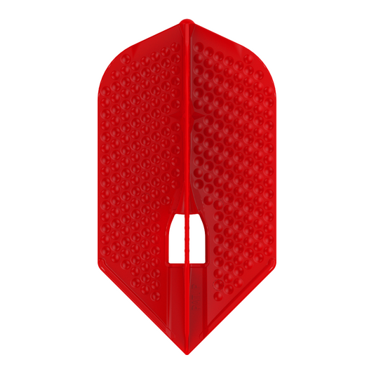 L-Style L-Flight PRO Dimple L6 (Slim) Shape Flights - Red