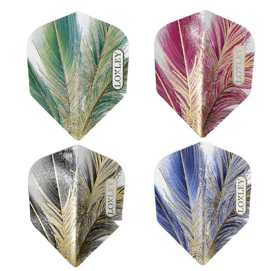 Loxley Gold Feather Flights - No6