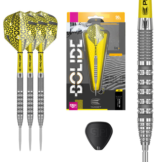 Target Darts Bolide 01 90% Tungsten SP Steel Tip Darts