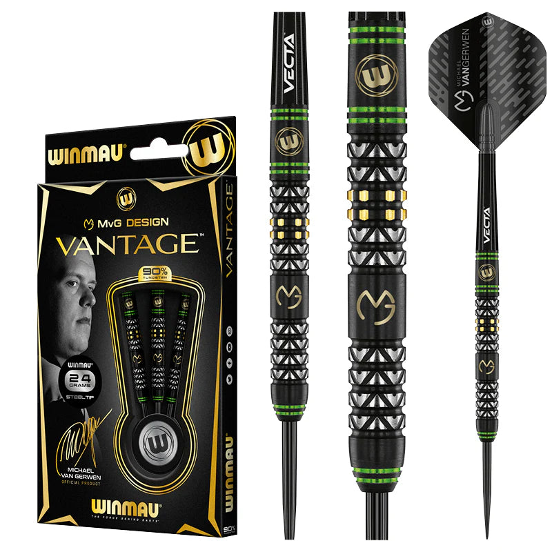 Winmau Michael van Gerwen Vantage 90% Steel Tip Darts