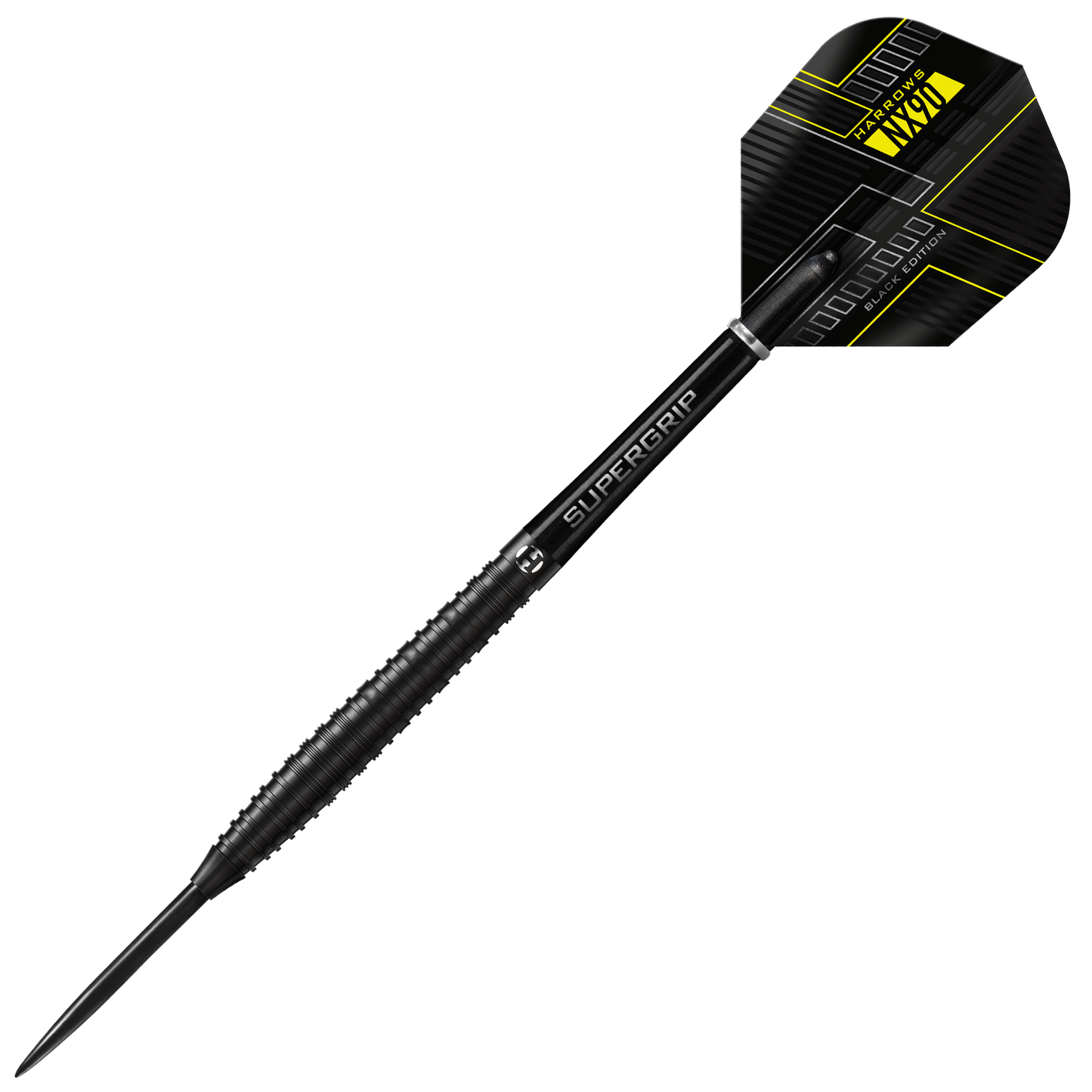 Harrows NX90 Black 90% Tungsten Steel Tip Darts