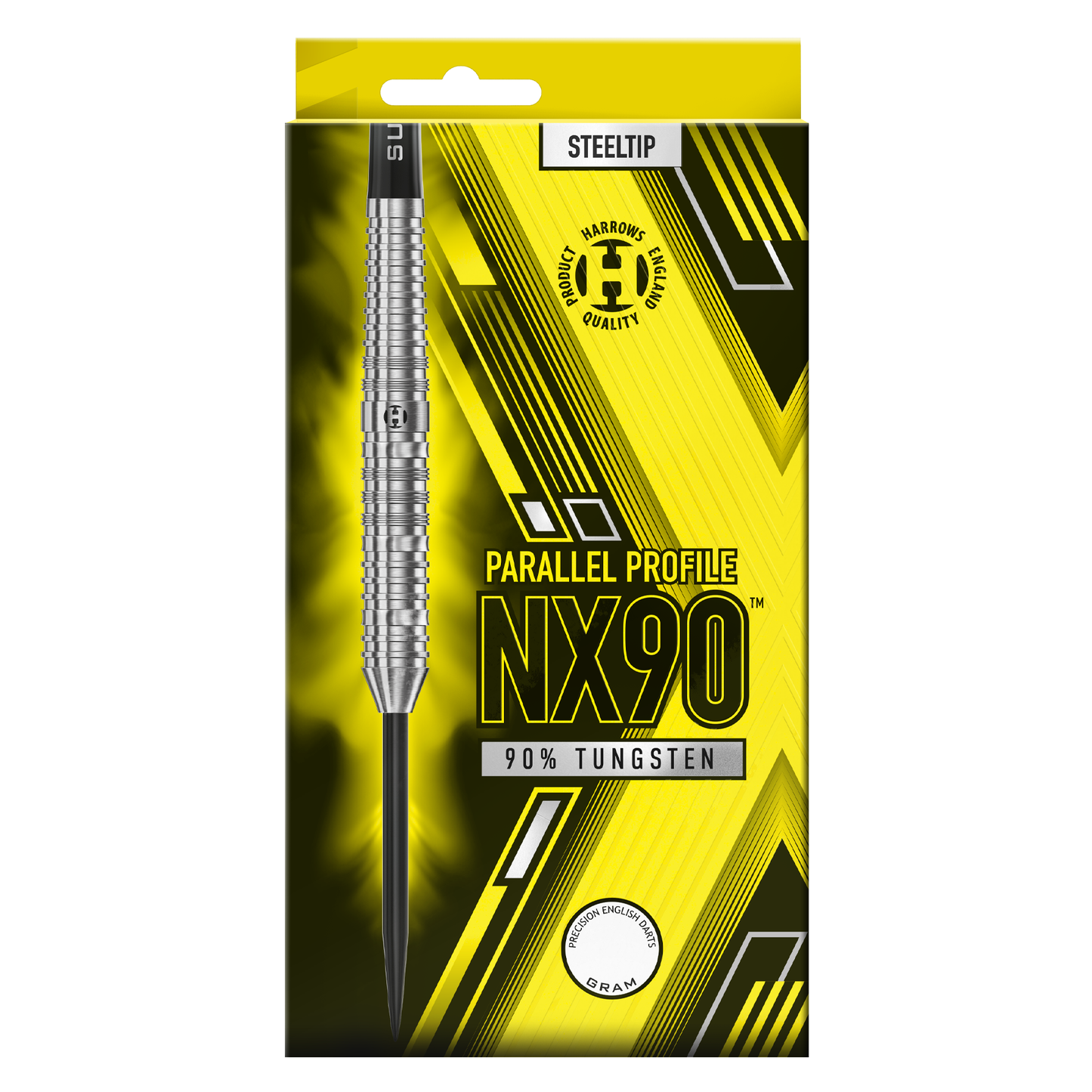 Harrows NX90 Parallel 90% Tungsten Steel Tip Darts