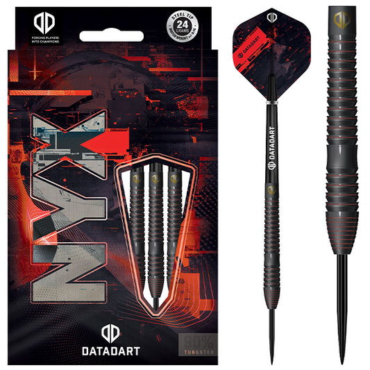 Datadart Nyx 90% Tungsten Steel Tip Darts