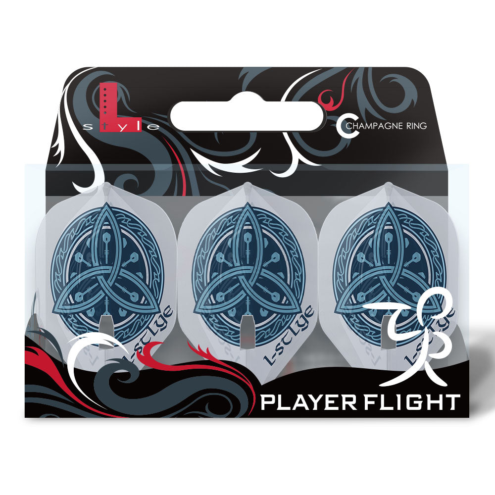 L-Style L1 PRO (No2) Viktor Tingstrom Standard Flights - Clear White