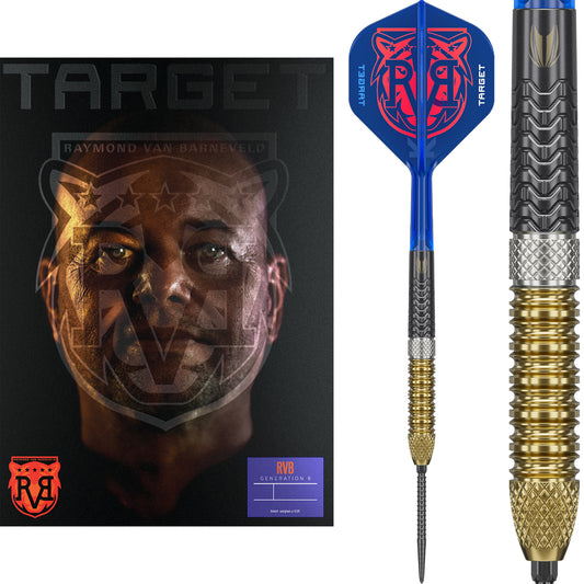 Target Darts Raymond Van Barneveld 95% GEN6 SP Steel Tip Darts