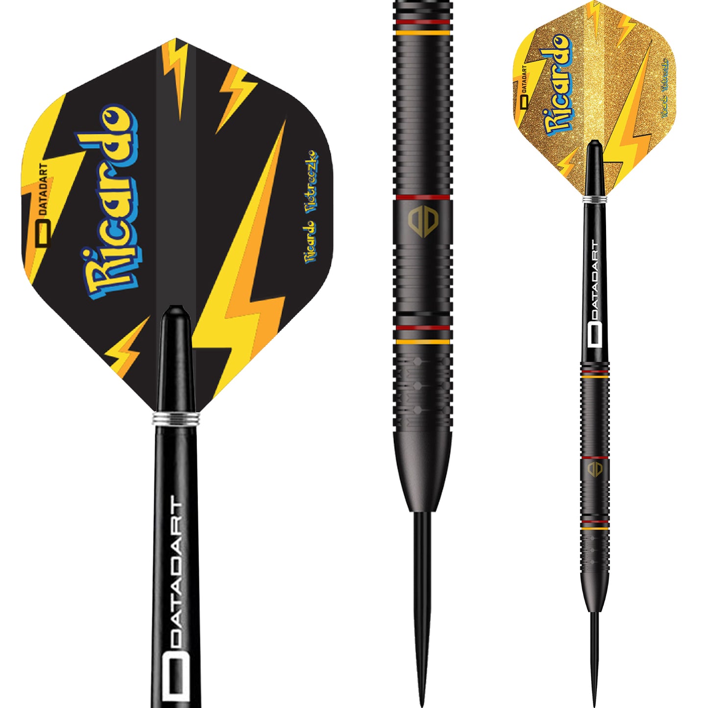 Datadart Ricardo Pietreczko Pikachu 90% Tungsten Steel Tip Darts