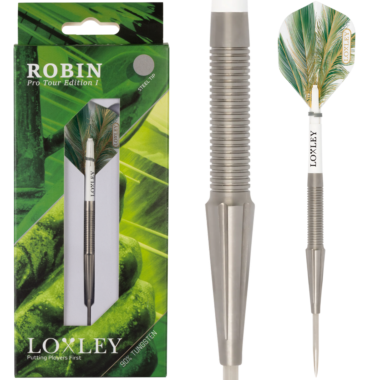 Loxley Pro Tour Model 1 90% Tungsten Steel Tip Darts